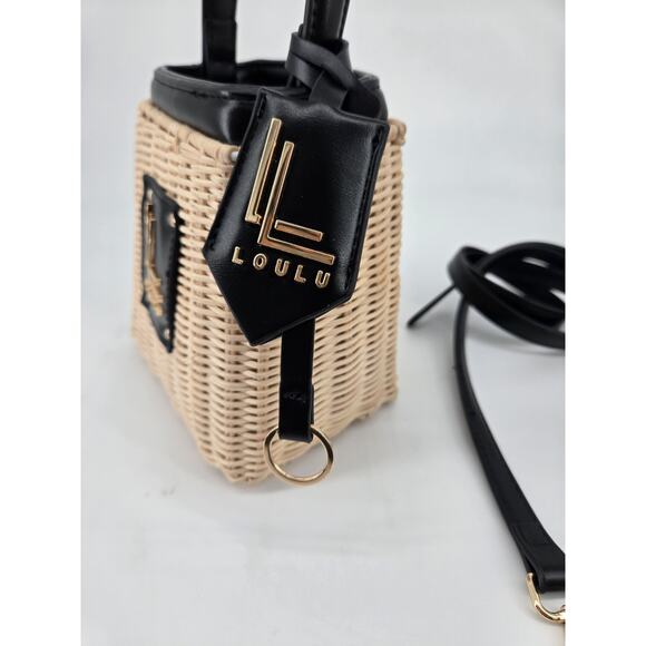 Loulu Mini Wicker Handbag Purse Handle With Removable Strap Crossbody Strap - Picture 8 of 13